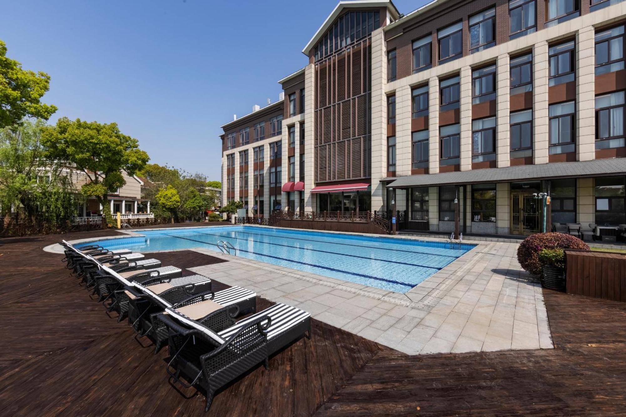 Fondney Hotel Shanghai Necc Hongqiao Airport T2 Exterior foto